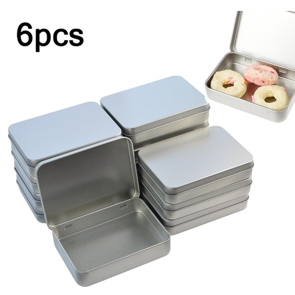 Tin Container Lid - Contenitore per scatole di latta con