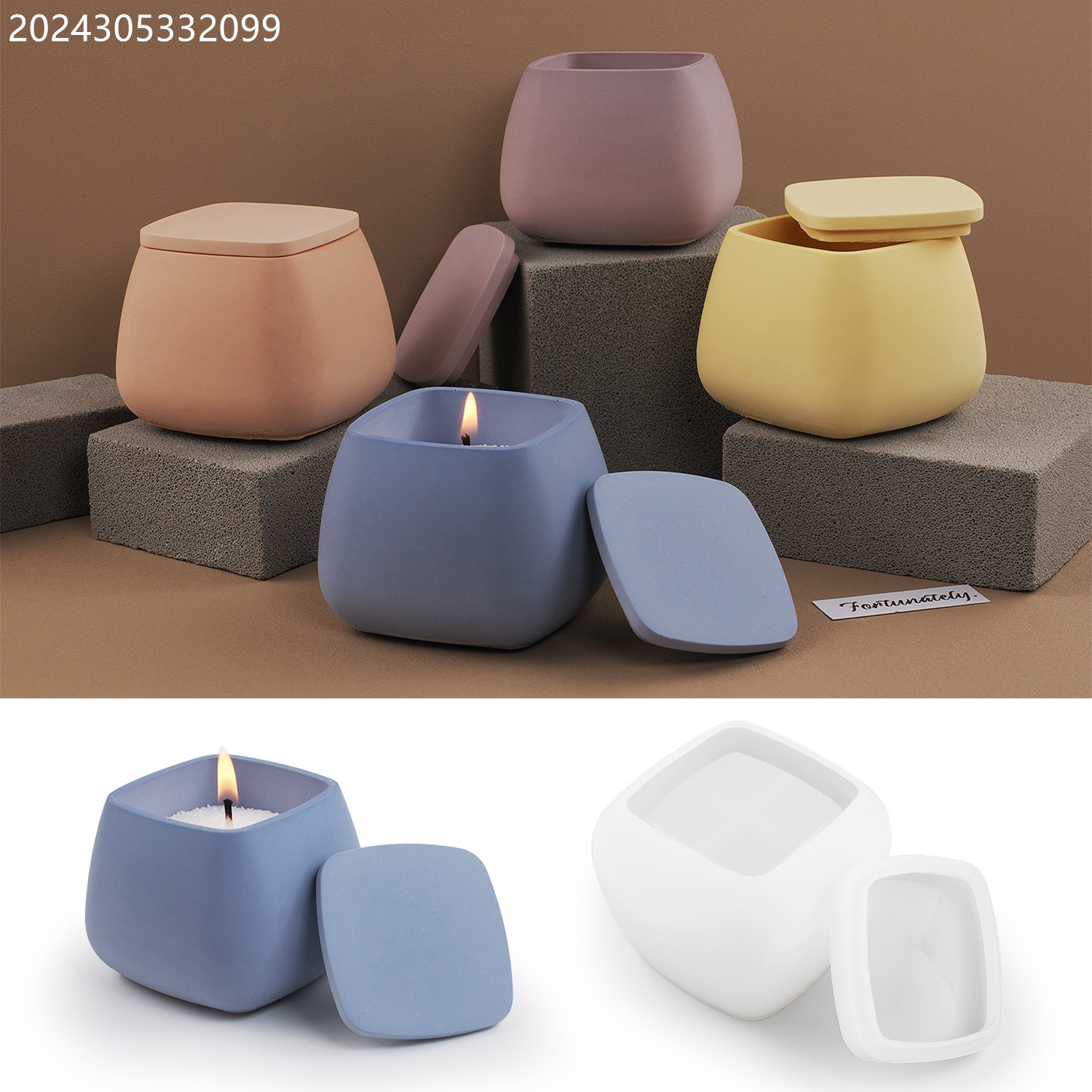 Candle Making Jars With Lids - Stampo in silicone fai da te