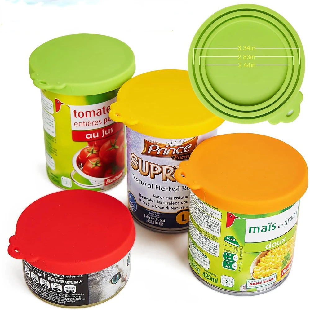 Tin Container Lid - 3 in 1 riutilizzabile per la
