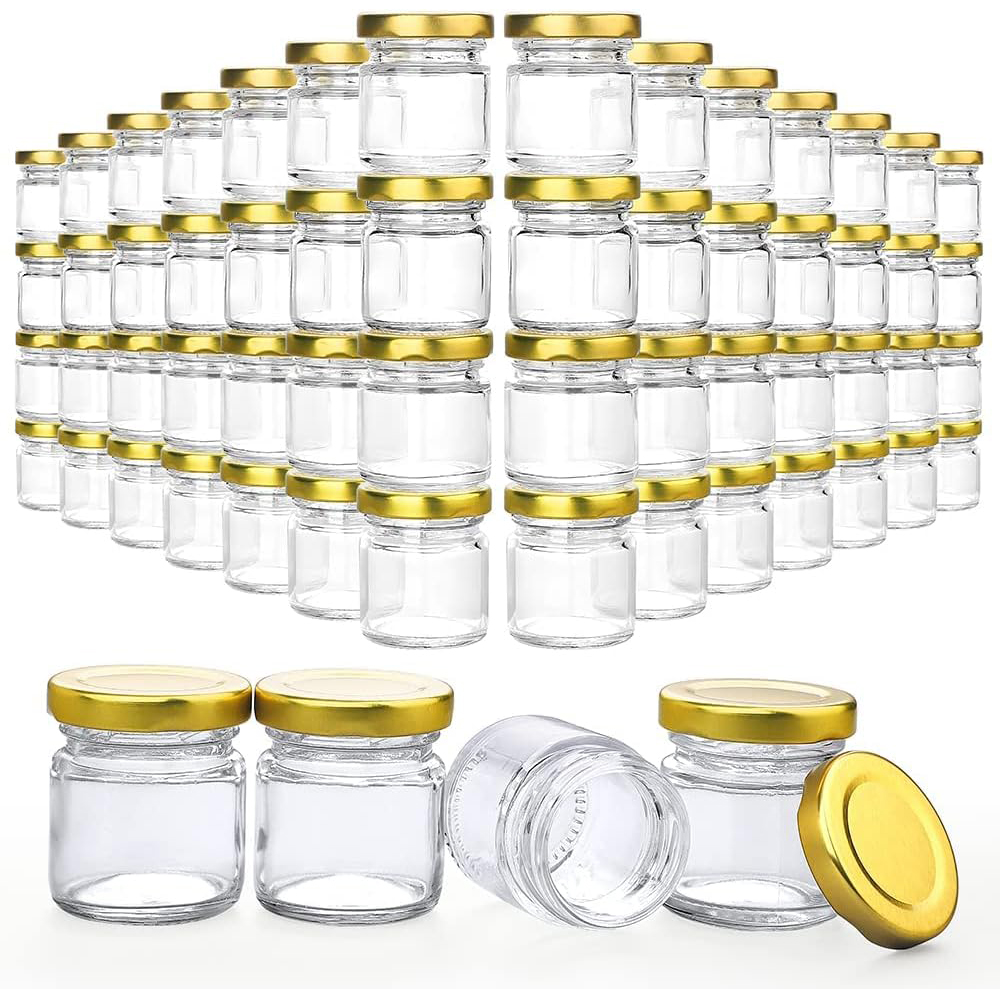 Candle Making Jars With Lids - Piccoli barattoli di vetro con coperchio,