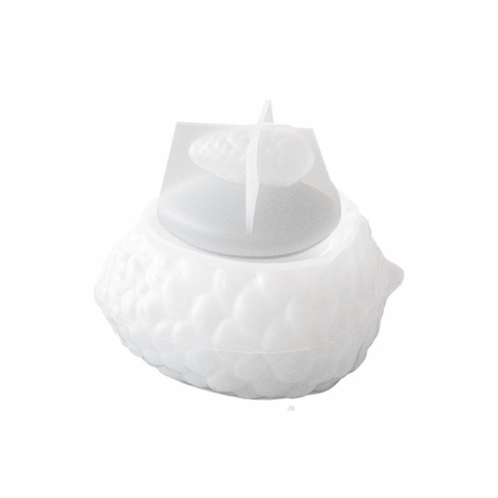 Candle Making Jars With Lids - Stampo in silicone per barattolo portaoggetti