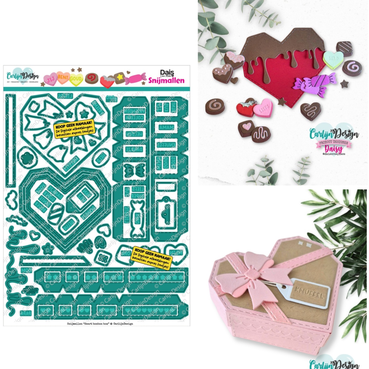 Candle Making And Perfume - Stampi in metallo trasparenti per taglio