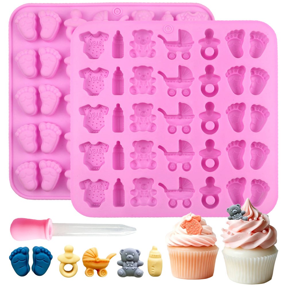 Candle Making Kits - Set di 2 Stampi in Silicone