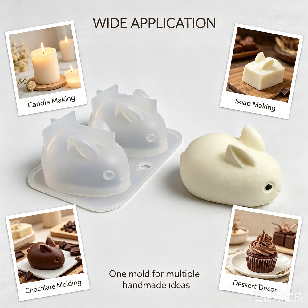 Stampo in Silicone 3D a Forma  - Candle Making Tutorial recensione e prezzo