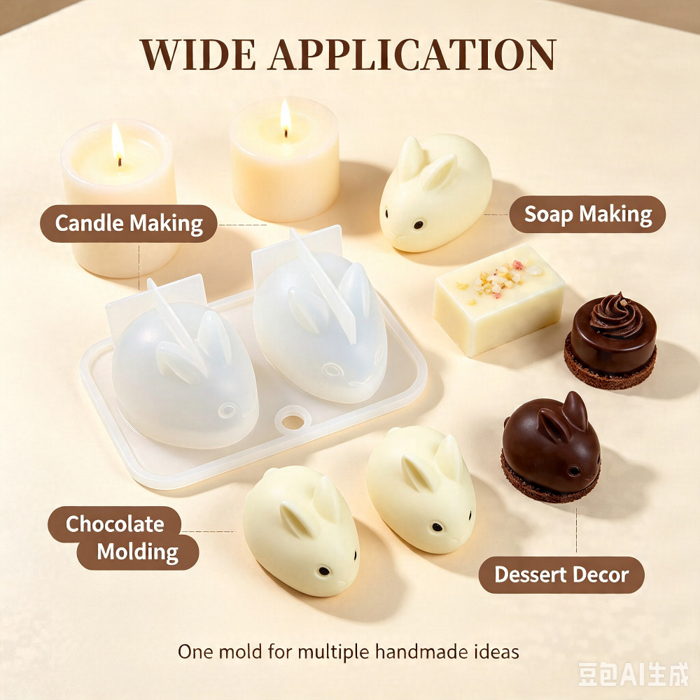 Stampo in Silicone 3D a Forma  - Candle Making Tutorial recensione e prezzo