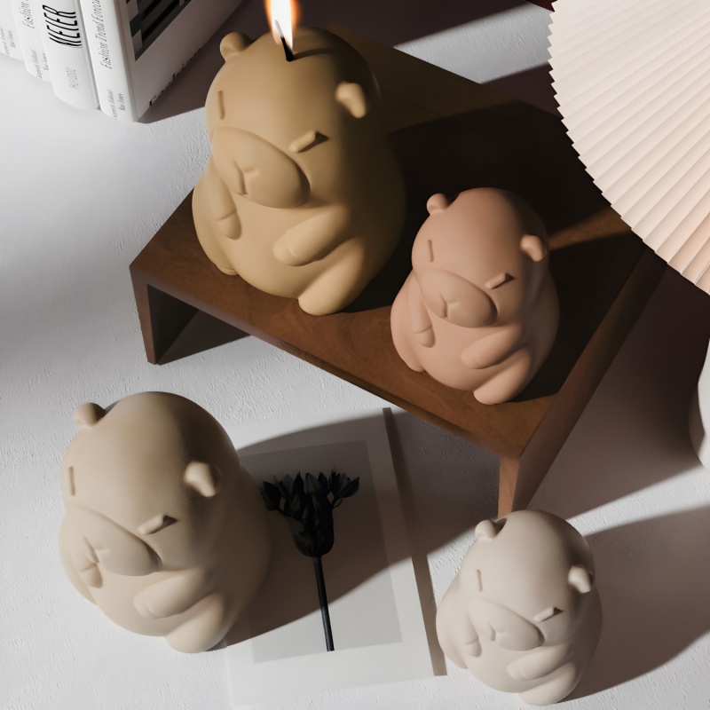 Capibara Budino Cottura Stampo - Candle Making Tutorial recensione e prezzo