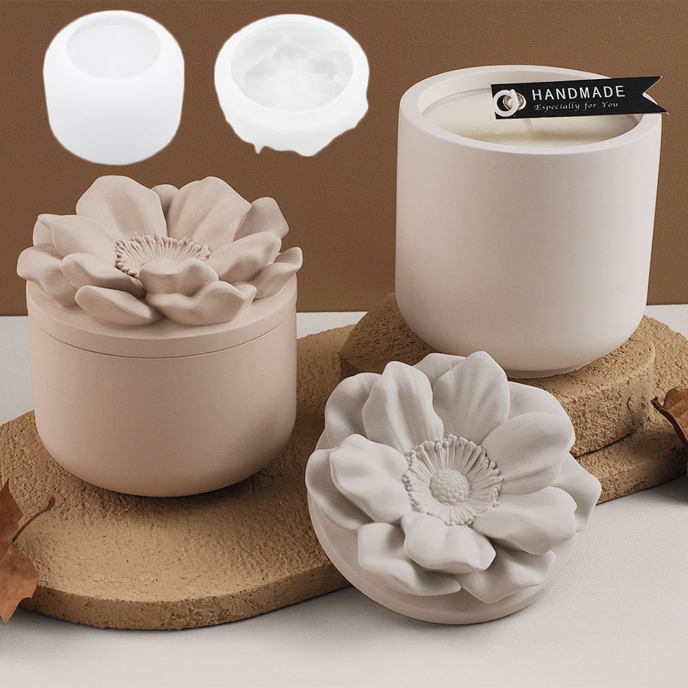 Scatola portaoggetti girasole  - Candle Making Jars With Lids recensione e prezzo
