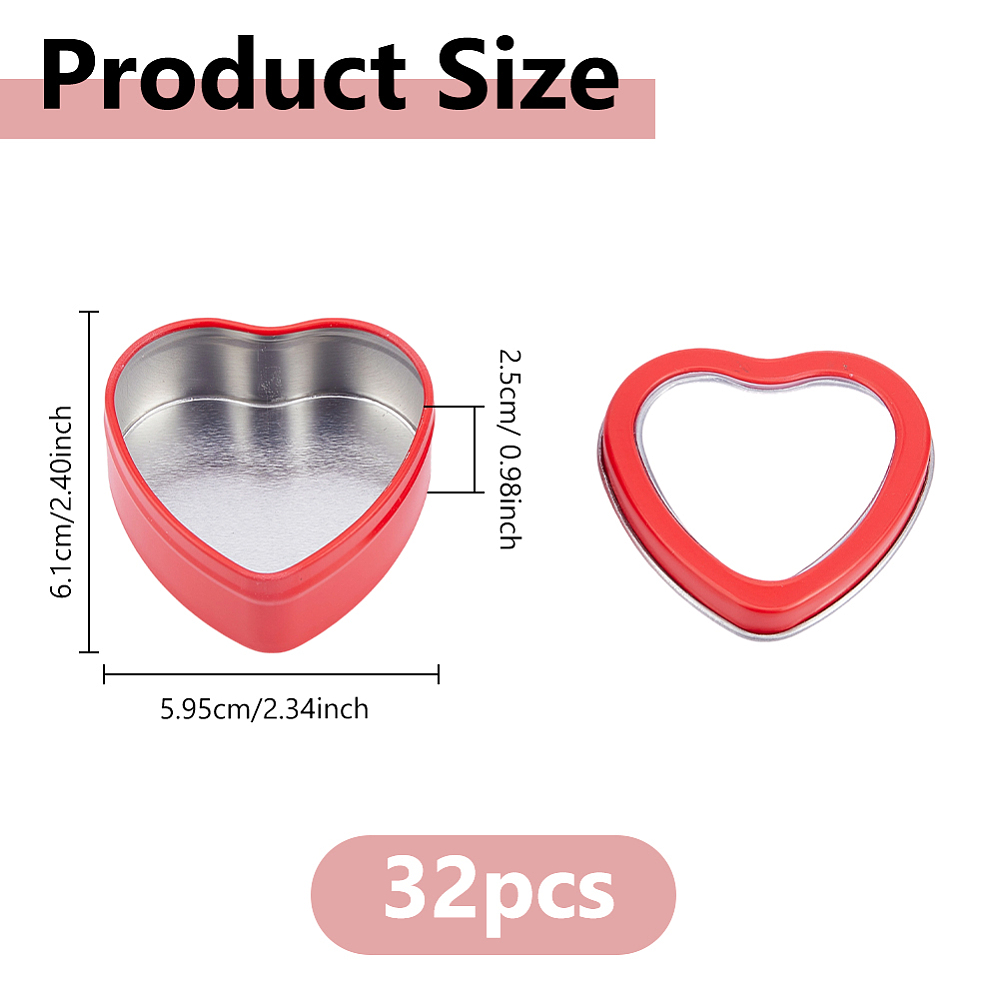 32 Pezzi Barattoli di Metallo  - Candle Making Jars With Lids recensione e prezzo