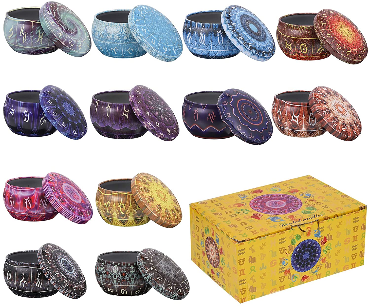 Confezione da 12 barattoli per - Candle Making Jars With Lids recensione e prezzo