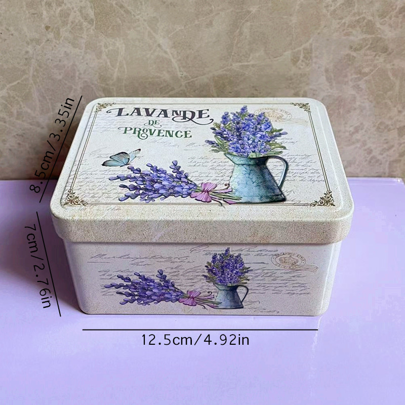 Scatola di Latta Rettangolare  - Tin Container Lid recensione e prezzo