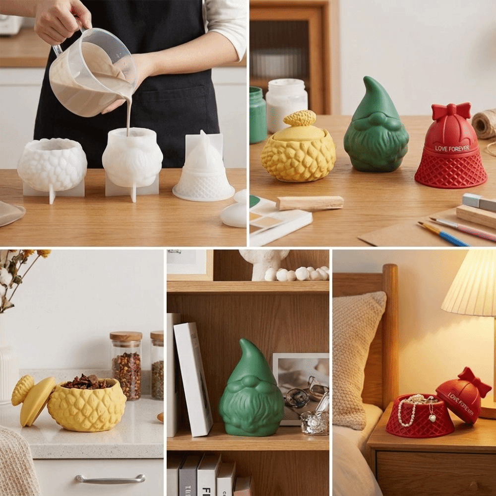 Stampo in silicone per baratto - Candle Making Jars With Lids recensione e prezzo