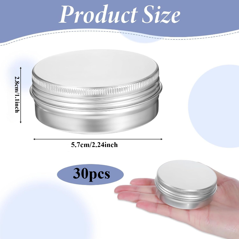 Barattoli rotondi con tappo a  - Tin Container Lid recensione e prezzo