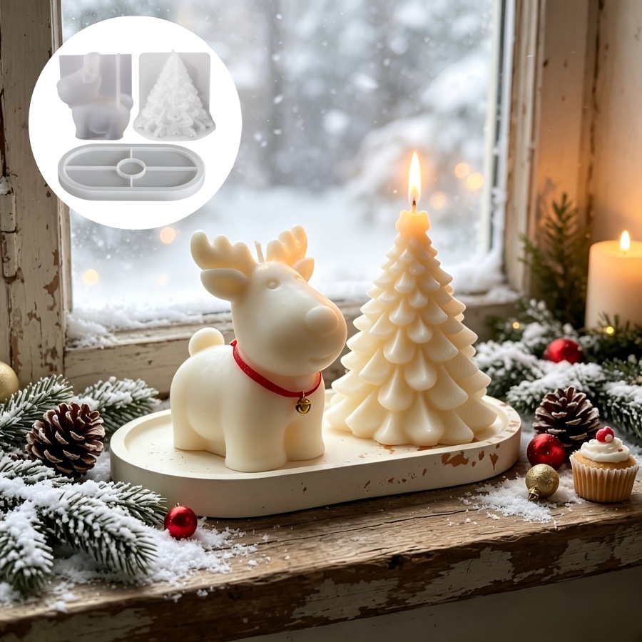 Set di 3 Stampi in Silicone pe - Candle Making Kits recensione e prezzo